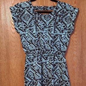 Aztec pattern dress